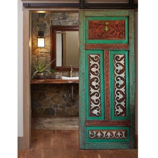 Hand Carved Farmhouse Barn Door