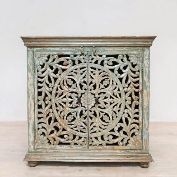 Hand Carved Indian Royal Sideboard