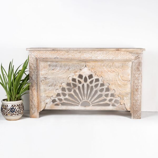Hand Carved Console Table