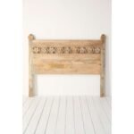 Hand Carved Darbar Indian Headboard
