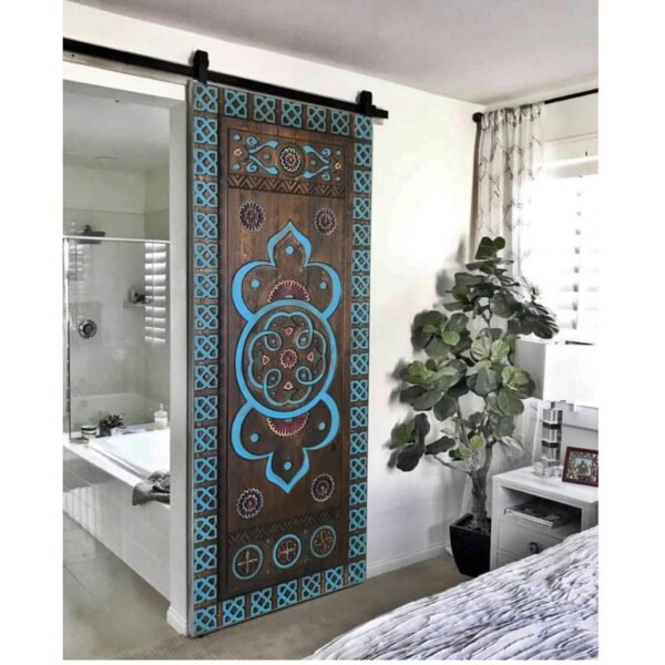 Hand Carved French Barn Door