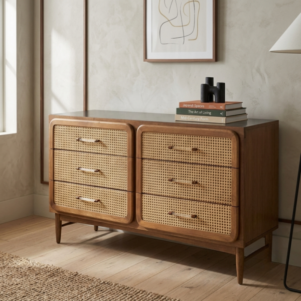 Oslo Rattan Wooden Dressers
